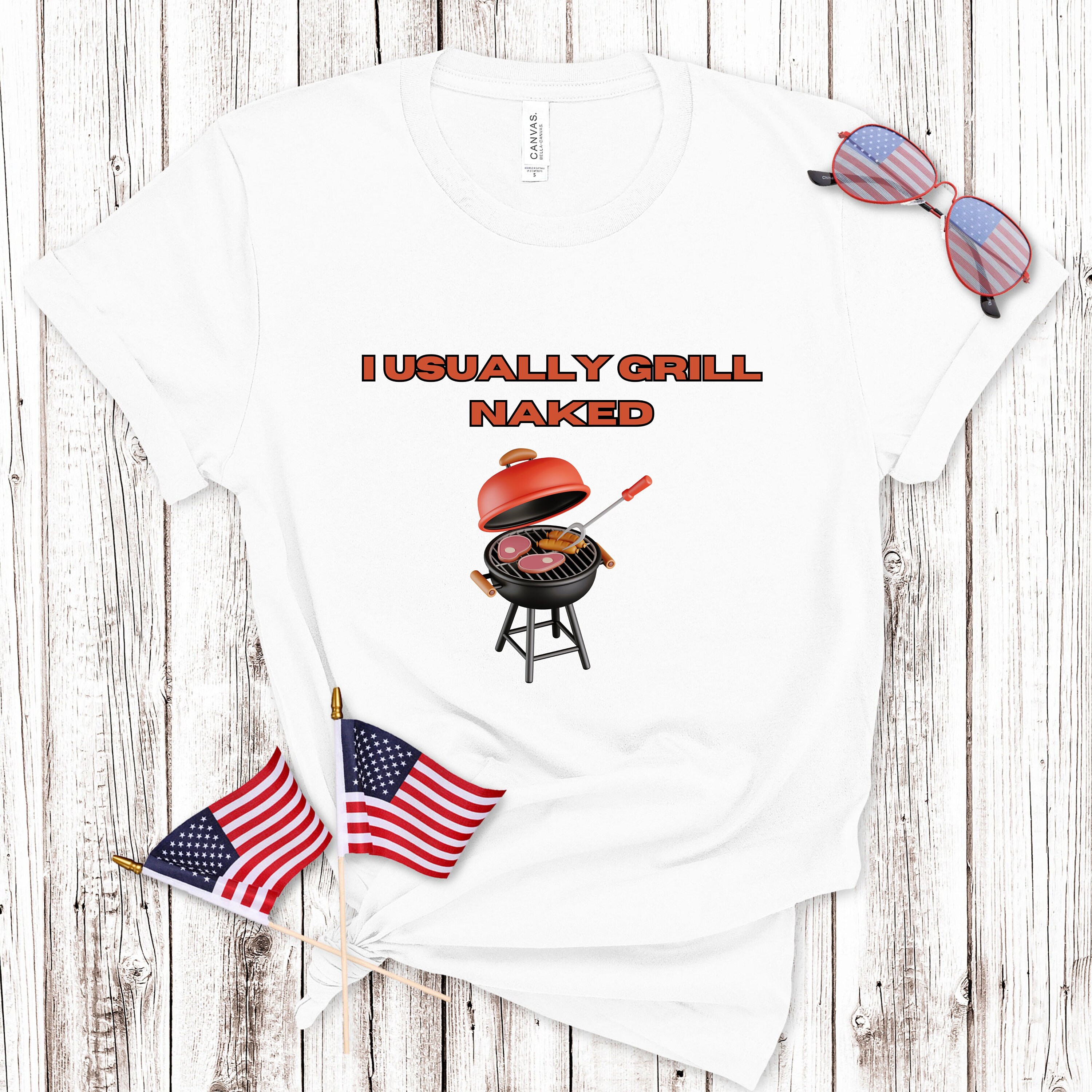 Funny Grill Shirt Grill Fun 4th of July Memorial Day Grill Etsy