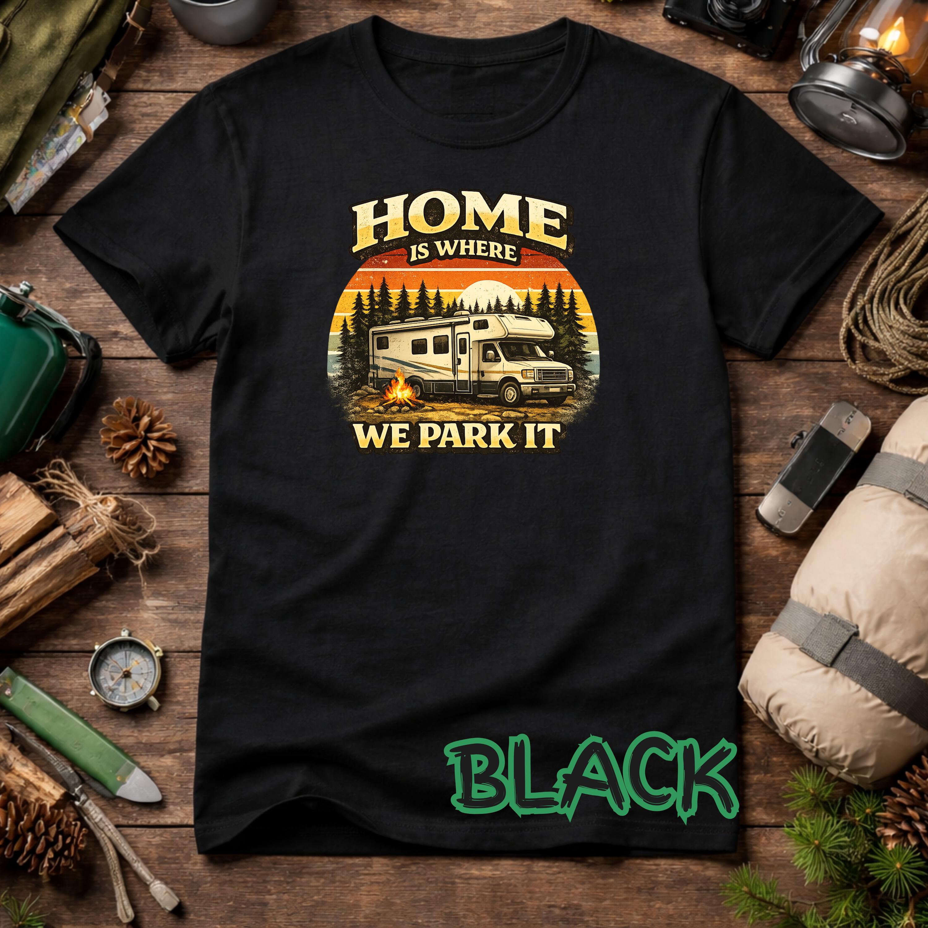 Funny RV Camping Shirt, Vintage Sunset Camper Life Tee - Etsy