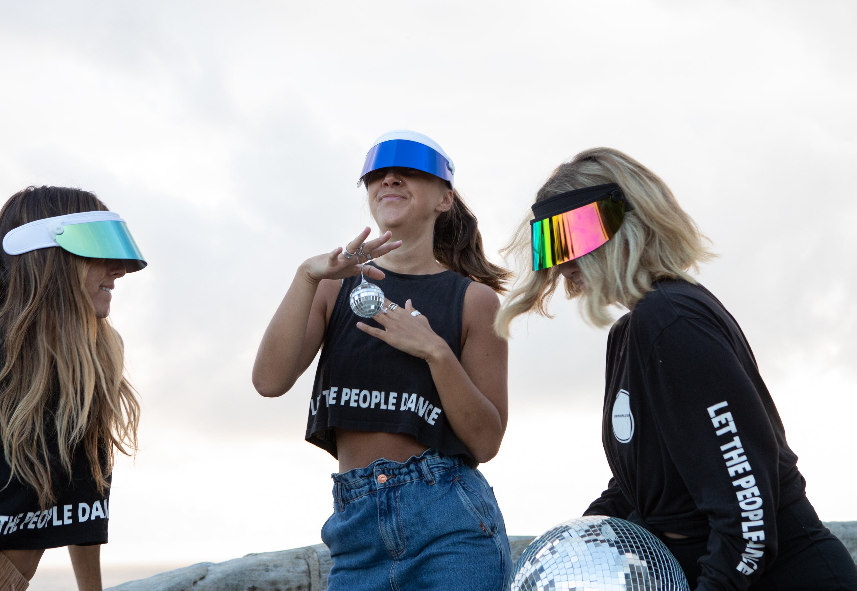 Black Mirror Flip Visor Fun Beach Edm Party Hat - Etsy display picture 3