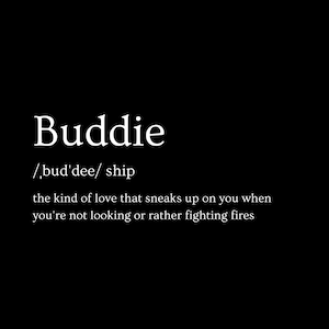 Buddie (fandom ship) digital print