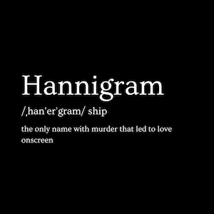 Hannigram (fandom ship) digital print