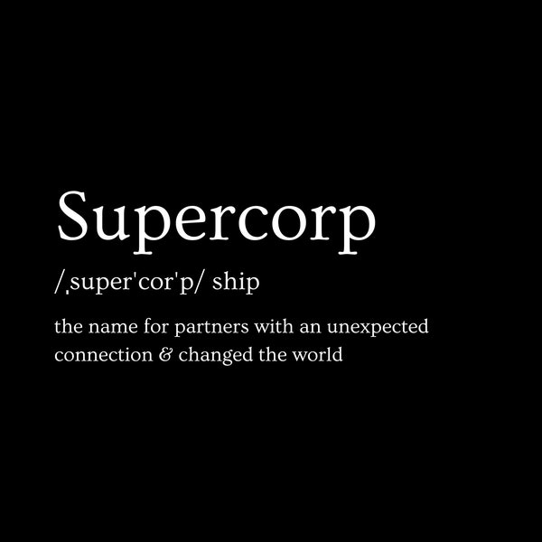 Supercorp (fandom ship) digital print