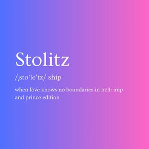 Stolitz (fandom ship) digital print