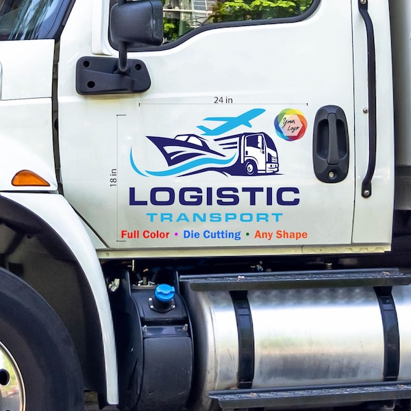 Box Truck Logo Decal - Etsy