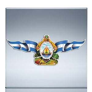 Honduras Flag Decal Sticker Honduras Proud Sticker Decal Calcomania Estampa Honduras