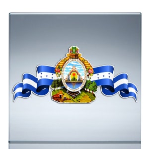 Honduras Flag Decal Sticker Honduras Proud Sticker Decal Calcomania Estampa Honduras