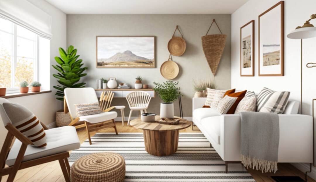 Realistic Zoom Background Virtual Background Modern Etsy