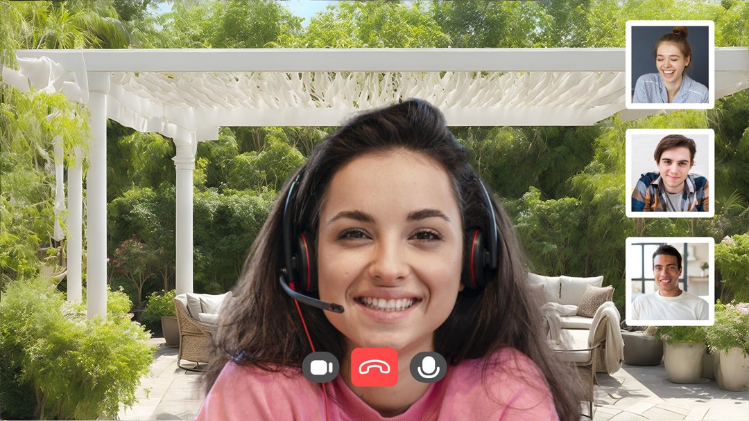 Virtual Background Backdrop Zoom Background Meet Etsy