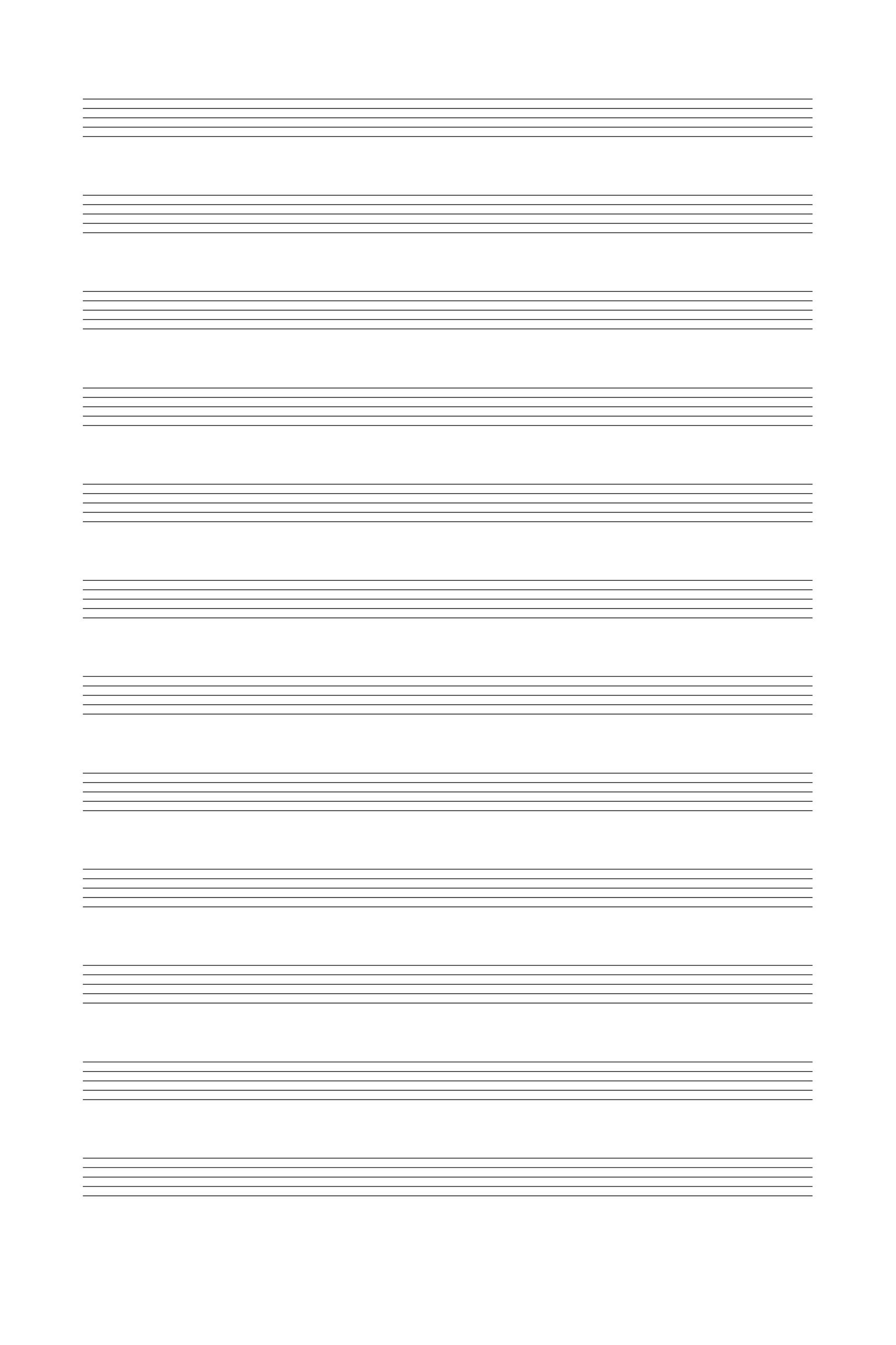 Printable Piano Blank Sheet Music for A4. Blank Sheet Music Printable ...