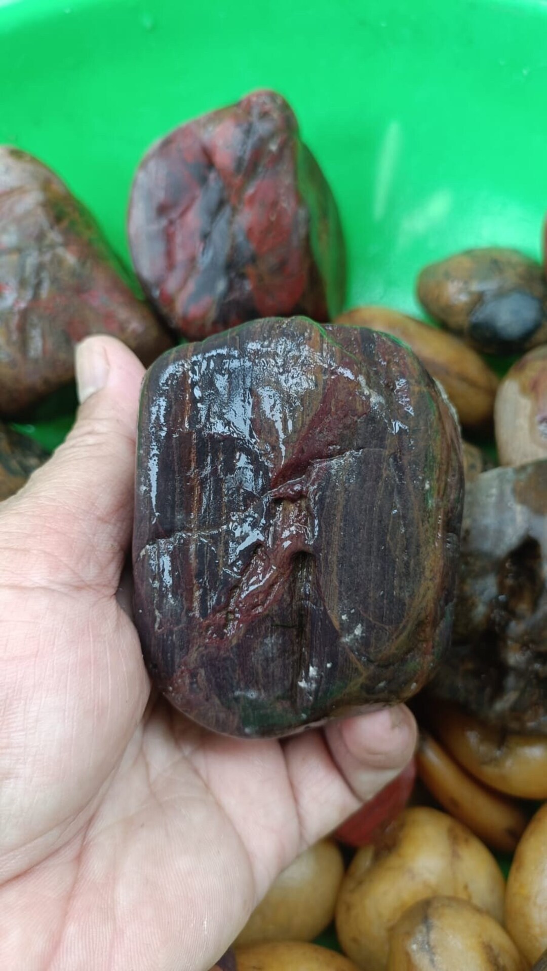 Types Riverstone Speckled River Stone Serenity Stone Natures Sculpture - Etsy