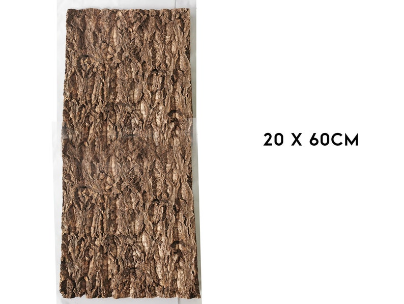 Natural Tree Bark Driftwood for Fish Tank Aquarium Decor, Unique