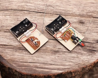 DIY Wireless Telegraph Kit: STEM Electrical Circuit Model-