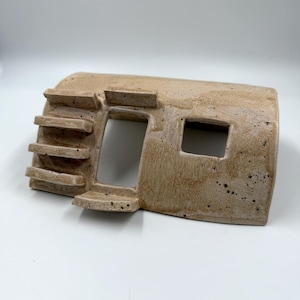 Handmade Ceramic Reptile house- Hiding place, basking spot #beardeddragon #reptiles #snake #spider