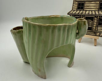 Ceramic Cactus Decoration – Wild West Series - Straight Cut