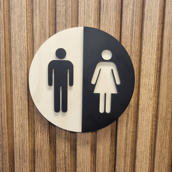 Bathroom Signs - Etsy Australia