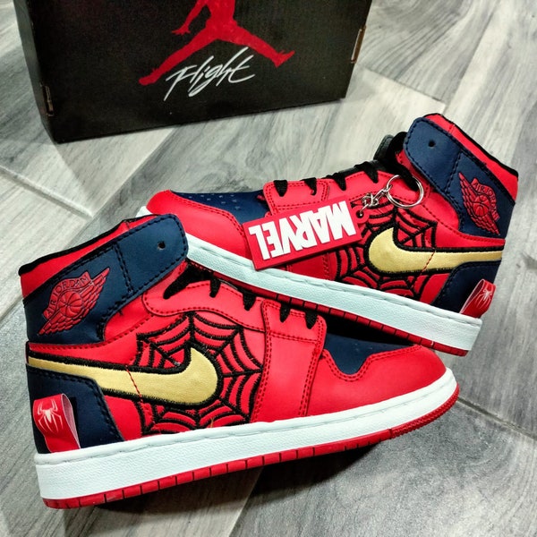 Spiderman Sneakers Shoes Inspired Marvel