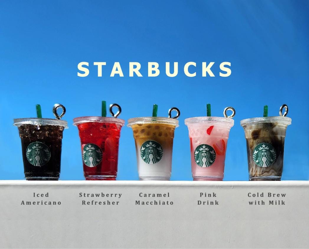 Starbuck keychain - Etsy 日本