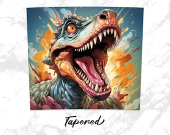T-Rex Dinosaur PNG Wrap: 20oz Tumbler Design (Digital Download)