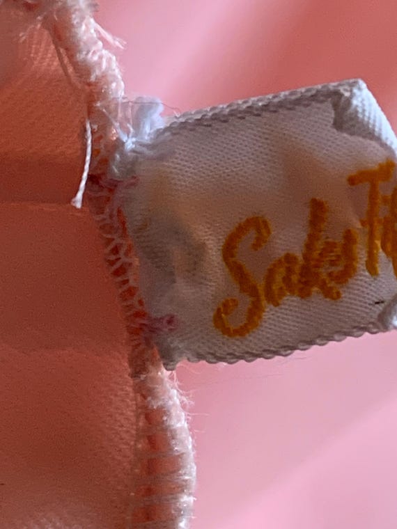 The Most Stunning Soft Pink Vintage Boudoir "Saks… - image 9