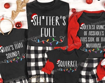 National lampoons Christmas vacation shirt Matching Family Christmas shirt funny movie quote shirts mom dad kids siblings Christmas outfit