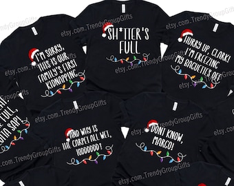 National lampoons Christmas vacation shirt movie quote shirt family christmas shirt family holiday apparel mom dad toddler sibling christmas