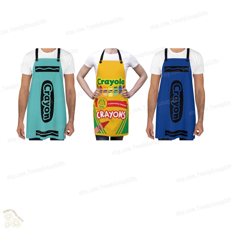 Crayon Highlighter Group Halloween Costume Teacher Halloween Costume School Supply Apron Bff