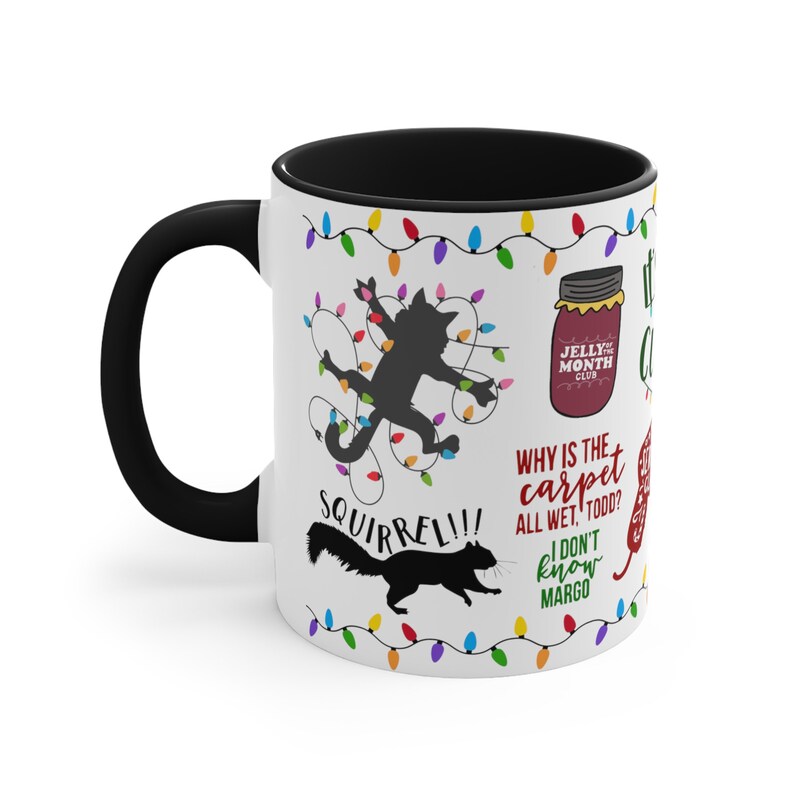 National lampoons mug christmas vacation mug xmas movie mug funny holiday coffee mug two tone mug gifts for coworker kitchen holiday decor image 6