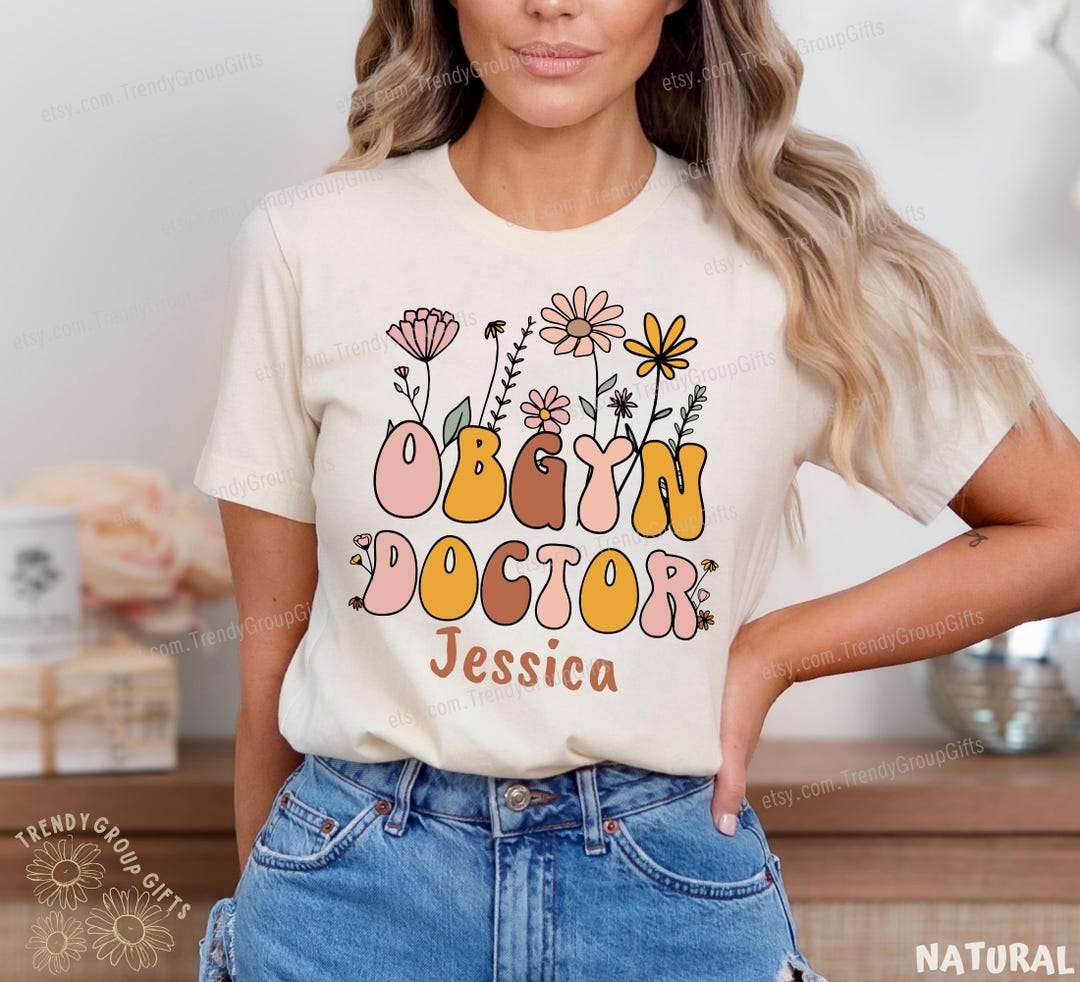 Obgyn Doctor Shirt Obstetric Gynecologist Midwife Obgyn Thank You ...