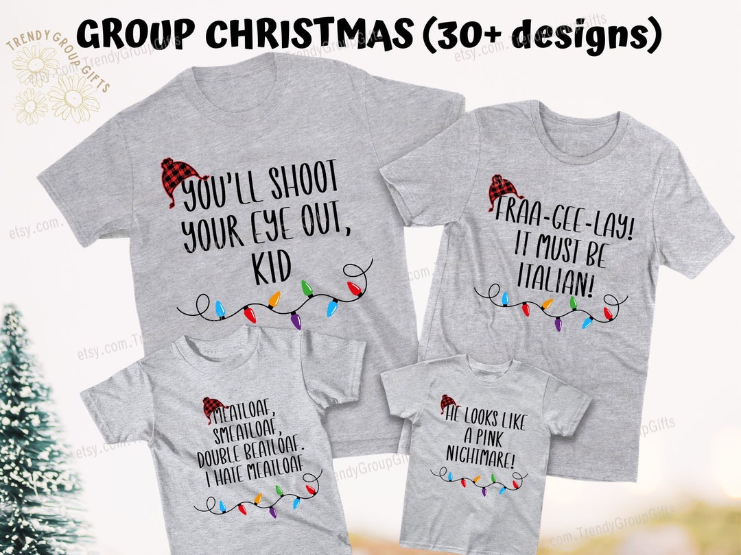 A Christmas Story Shirt Family Christmas Shirts Movie Quote Shirts