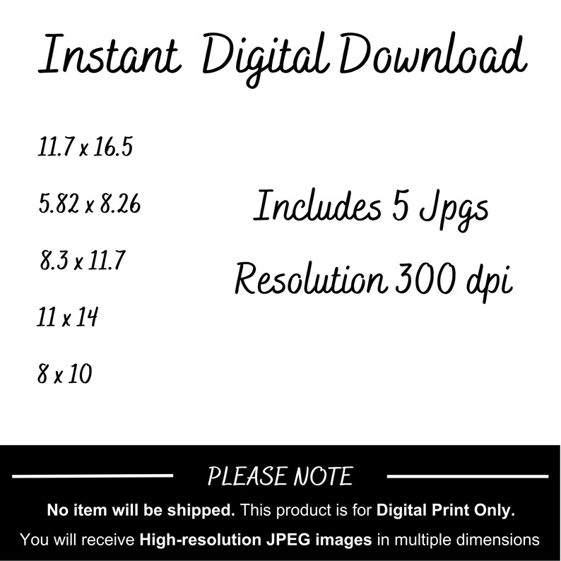 Botanical Wall Art Digital Download Botanical Wall Prints Etsy