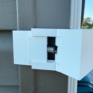 Universal Vinyl Siding Camera Mount – No Drill Corner Mount for Ring, Blink, Wyze, AOSU Outdoor Security Cameras (1 Pack) bild 3