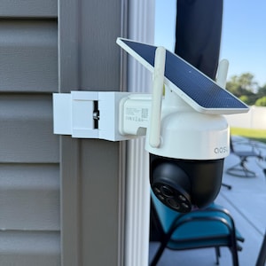 Universal Vinyl Siding Camera Mount – No Drill Corner Mount for Ring, Blink, Wyze, AOSU Outdoor Security Cameras (1 Pack) bild 5