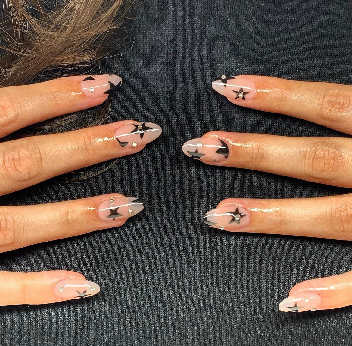 Almond Nails Lana Del Rey
