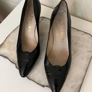 Chanel Vintage Heels - Etsy Canada