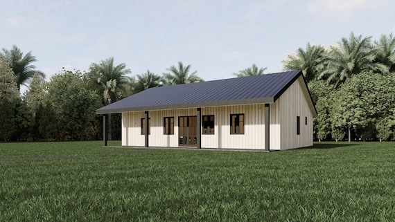 Pole Barn House Floor Plans 30 X 40