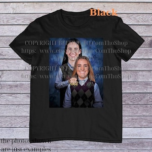 Caitlin Clark and Sabrina Ionescu Step Sisters T-Shirt, Step Brothers Basketball Shirt, Indiana Basketball Shirt, New York Basketball Shirt