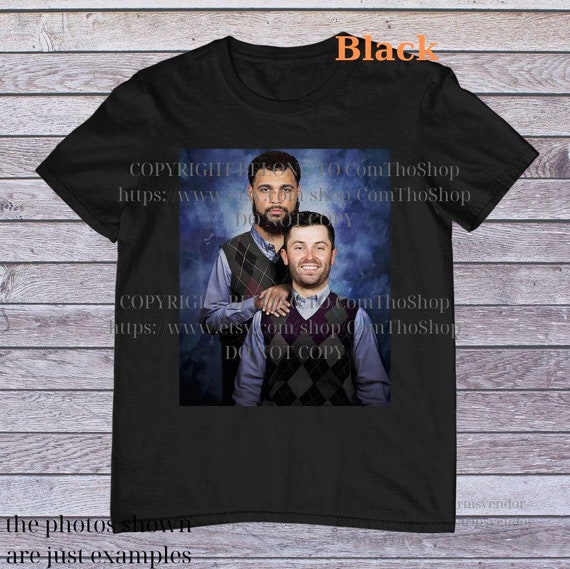 Baker Mayfield Mike Evans Tampa Bay Football T Shirt Maglia da football Step Brothers Maglia da football Tampa Bay Maglietta da football divertente Etsy Italia