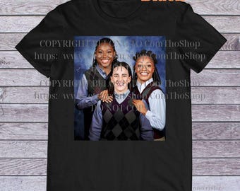 Caitlin Clark Aliyah Boston Kelsey Mitchell Step Sisters Indiana Basketball T-Shirt, Step Brothers Basketball Shirt, Step Brothers Tee