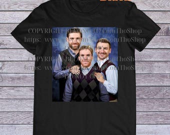 Connor McDavid Leon Draisaitl Zach Hyman Step Brothers Edmonton Hockey T-Shirt, Edmonton Hockey Shirt Gift, Step Brothers Hockey Shirt
