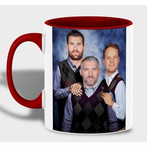 Alexander Ovechkin Tom Wilson John Carlson Step Brothers Washington Hockey Mug, Step Brothers Hockey Mug, Washington Hockey Gift