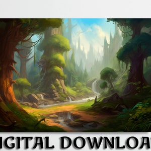 Arathi Highlands Digital Art inspired by World of Warcraft (Download Only)