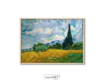 モンマルトルの丘と石切り場 ヴァン・ゴッホ ウォールアートプリント