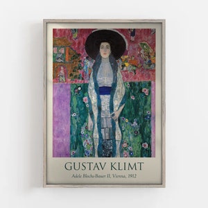 Gustav Klimt Wall Art, Classic Art, Fine Art, Popular Painting, Vintage Wall Decor, Art Nouveau, Modern Art, Living Room Wall Decor