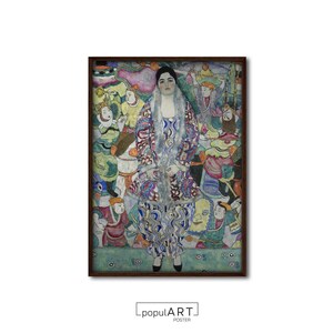 Gustav Klimt Poster, Fine Art, Popular Painting, Classic Art, Feminine Art Poster, Vintage Wall Decor, Art Nouveau, High Quality Print