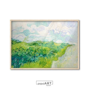 Van Gogh Print, Spring Wall Art, Impressionist Painting, Eclectic Wall Decor, Famous Artist Artwork, Living Room Wall Art, GIFT IDEA