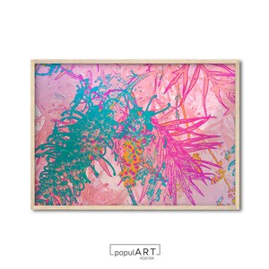 Póster de arte de Henri Matisse, impresión de flores abstractas, póster rosa, arte moderno, arte minimalista, arte de exposición, arte de pared para sala de estar, IDEA DE REGALO