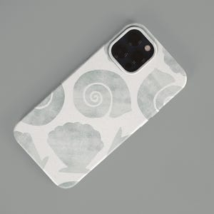 Mobilskal med sjöstjärna i kustnära färg, handritat pastellfärgat skal, iPhone, Samsung Galaxy