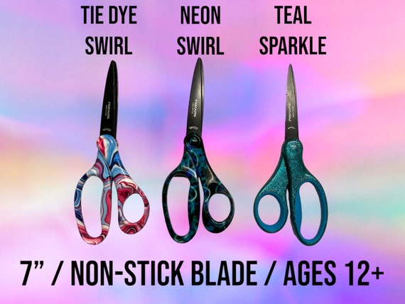 Back to School Supplies Personalized Scissors 7 Kids Scissors Ages 12  Multiple Fonts / Colors Teacher Gift Free Gift Designs 