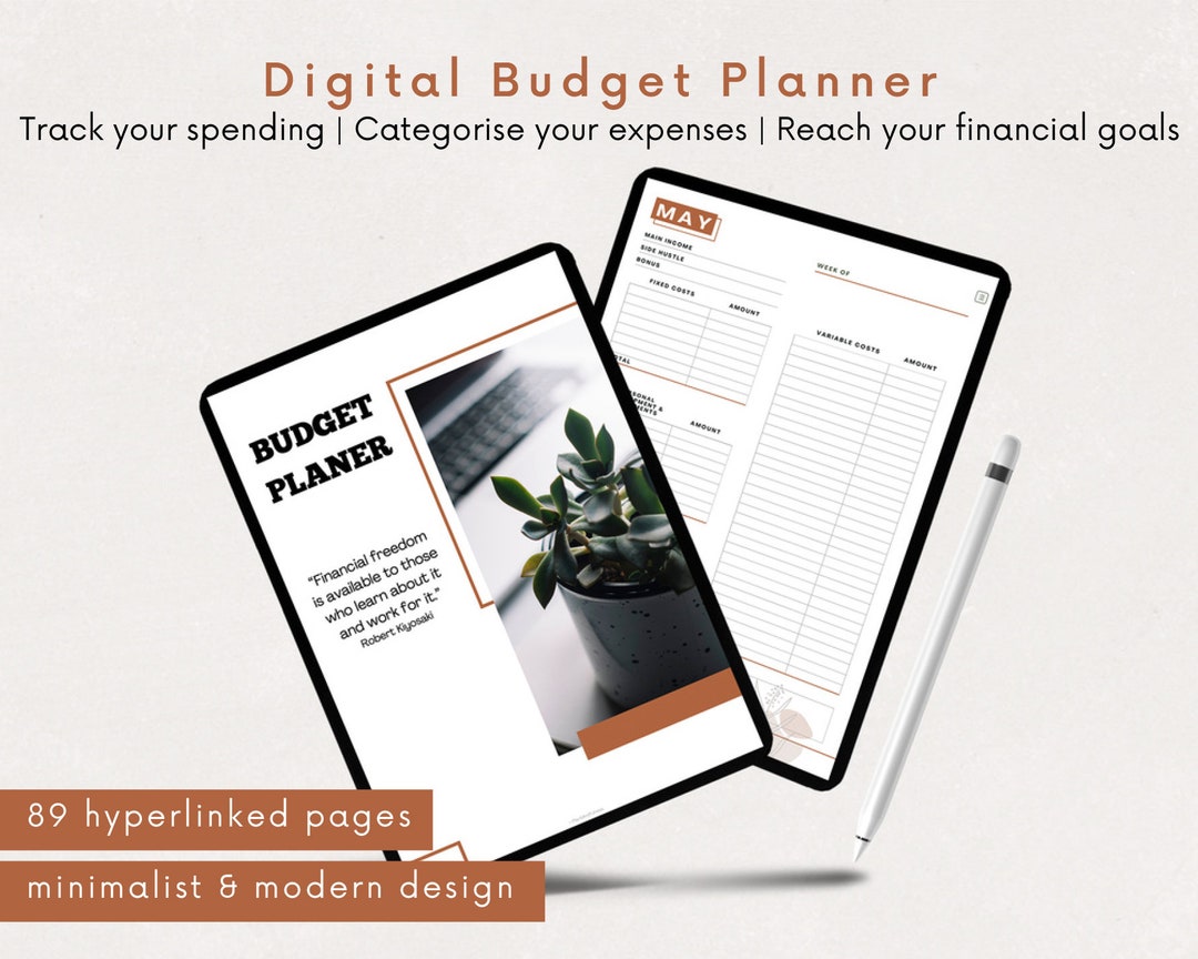 Digital Budget.pdf Digital Budget Planner | PDF Budget Planner | Finance Planner | Budget ...