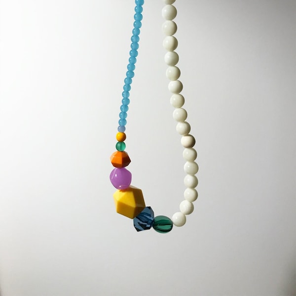 Collier perles, collier candy, collier Maison chouquette